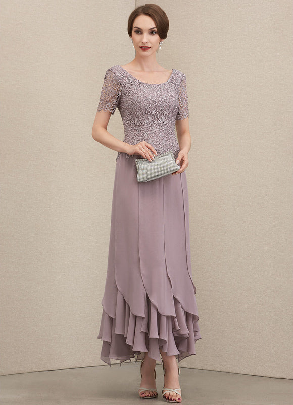 Robe Portefeuille Mousseline Chic - gallery 1