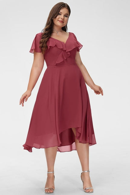 Robe Portefeuille Fluide Verte - gallery 6