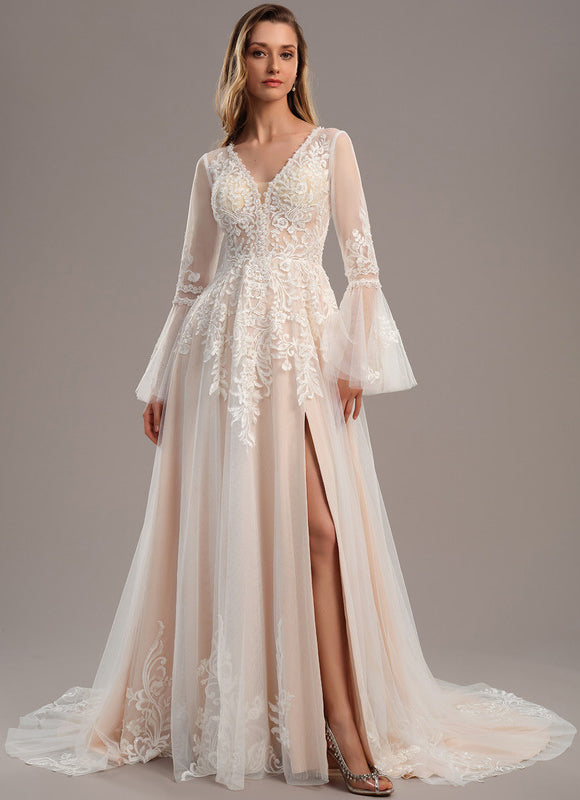 Robe Portefeuille Vaporeuse Florale - gallery 2