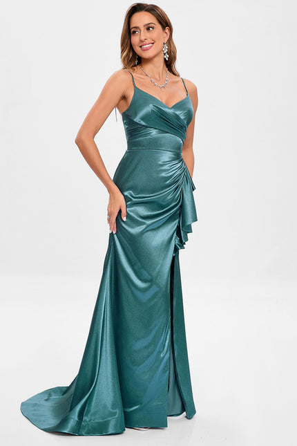Robe Portefeuille Satin Glamour - gallery 2
