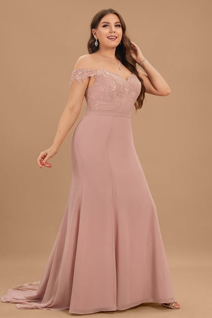 Robe Portefeuille Élégante Rosée - gallery 5