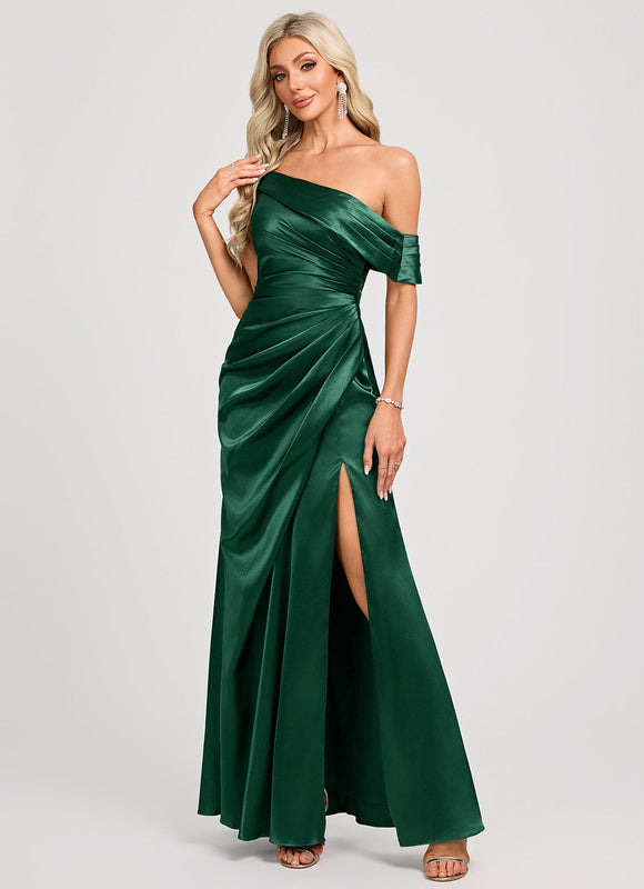 Robe Longue Portefeuille Fendue - gallery 2