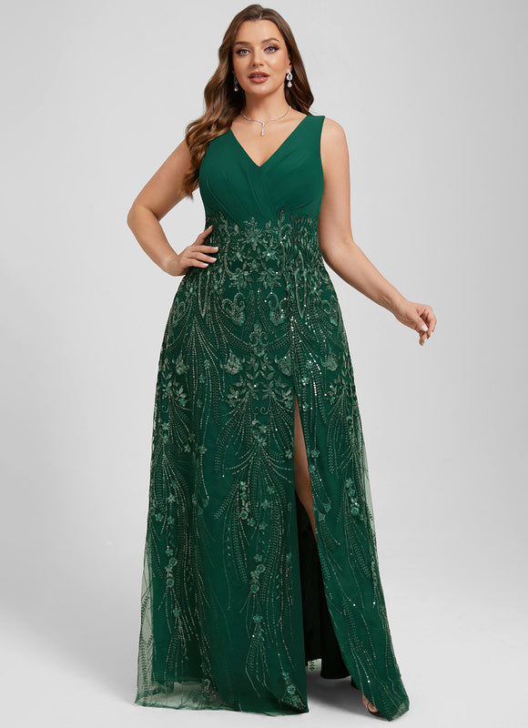 Robe Portefeuille Émeraude Chic - gallery 8