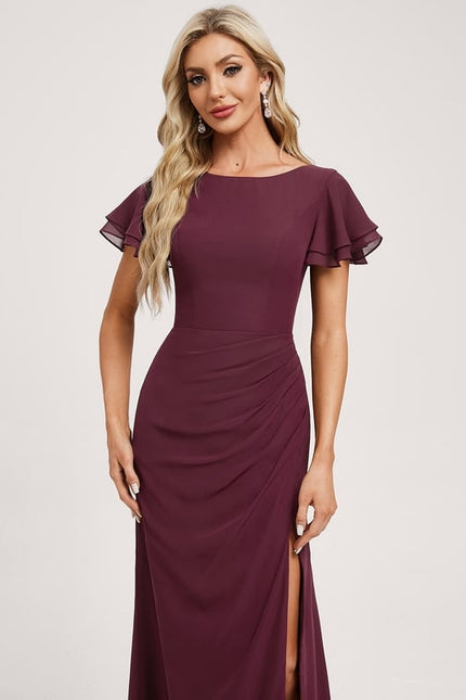Robe Portefeuille Longue Chic - gallery 1