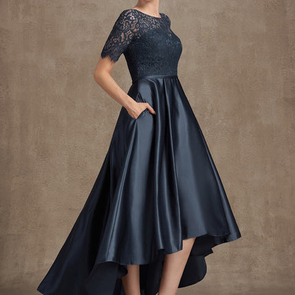 Robe Portefeuille Élégance Nuit Satinée