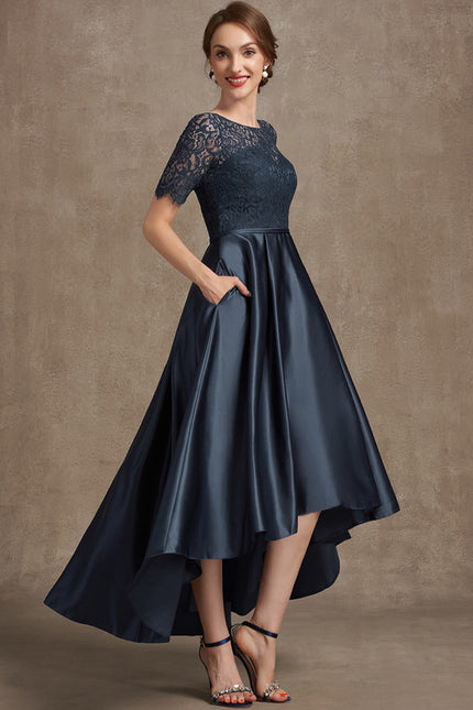 Robe Portefeuille Élégance Nuit Satinée