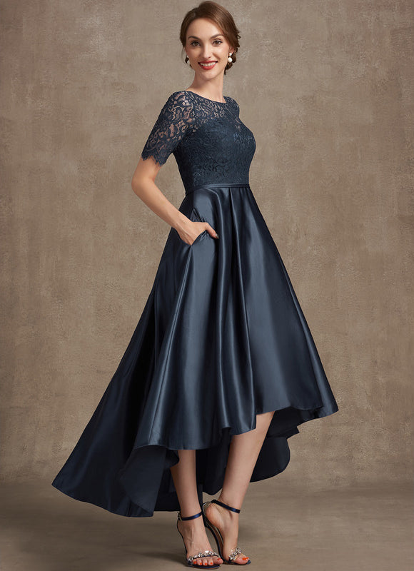 Robe Portefeuille Élégance Nuit Satinée