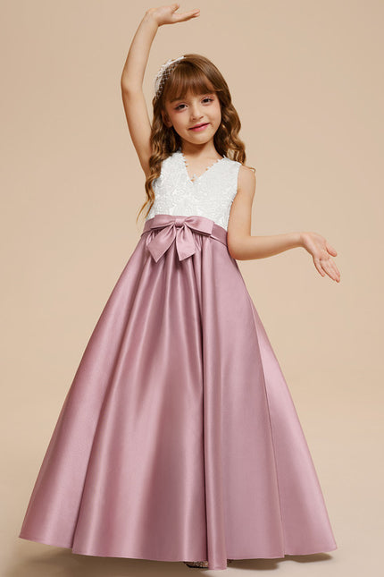Robe Portefeuille Fille Satinée - gallery 8