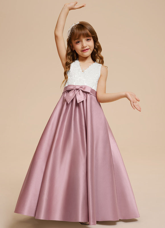 Robe Portefeuille Fille Satinée - gallery 8