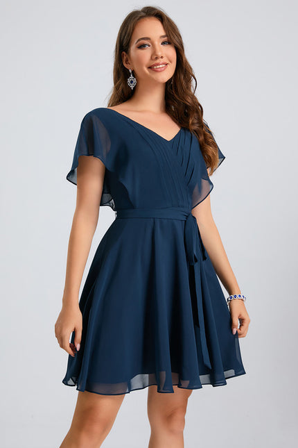 Robe Portefeuille Vaporeuse Chic - gallery 4
