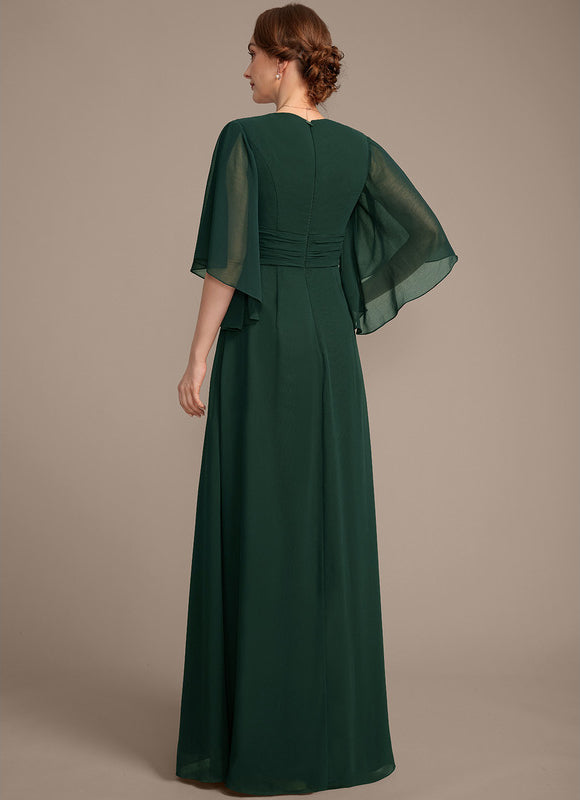 Robe Portefeuille Émeraude Céleste - gallery 6