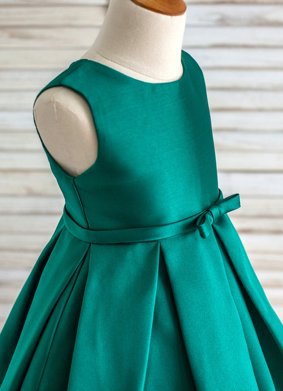 Robe Portefeuille Satinée Enfant - gallery 6