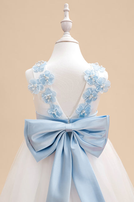 Robe Portefeuille Nuageuse Bleue - gallery 8