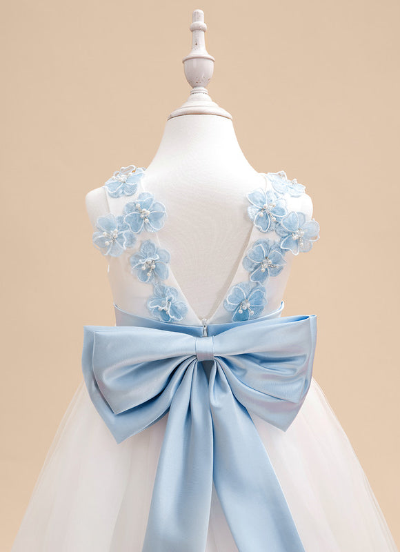 Robe Portefeuille Nuageuse Bleue - gallery 8