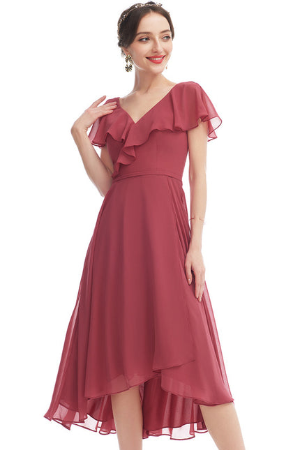 Robe Portefeuille Fluide Verte - gallery 3