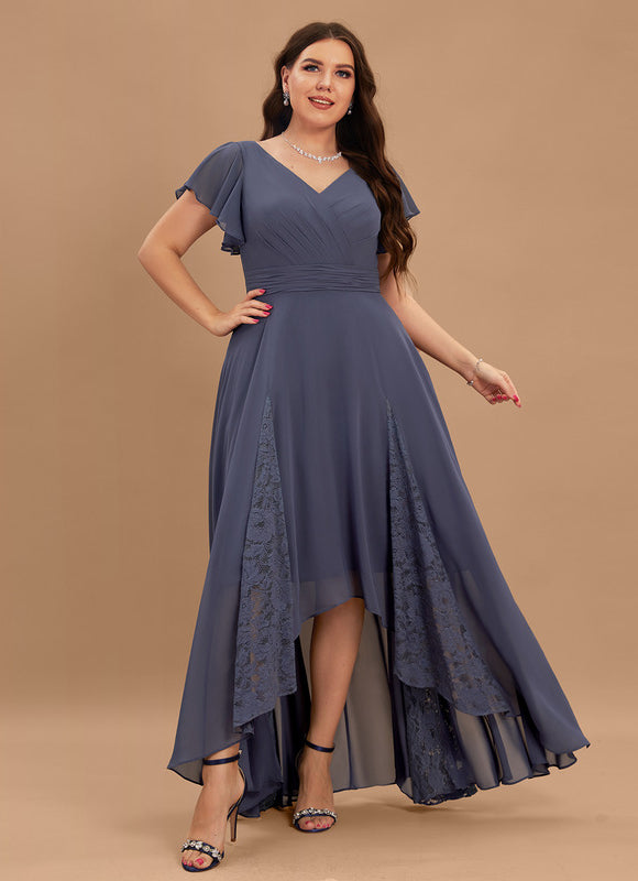 Robe Portefeuille Bordeau Évasée - gallery 6