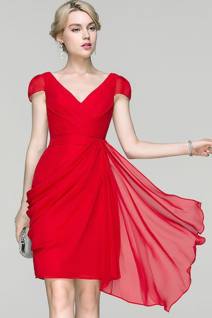 Robe Portefeuille Flamme Rubis