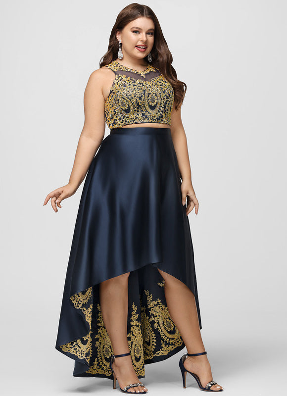 Robe Portefeuille Asymétrique Luxe - gallery 8
