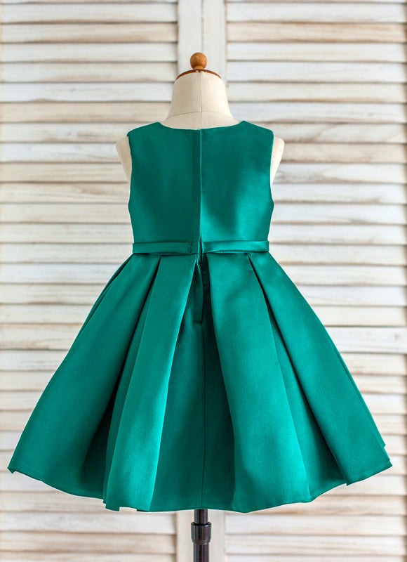 Robe Portefeuille Satinée Enfant - gallery 5