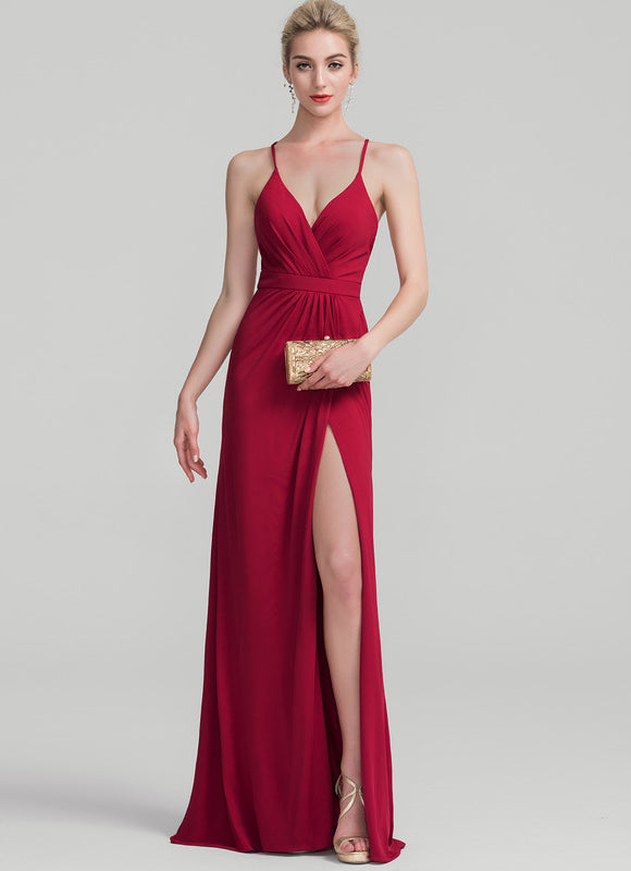 Robe Portefeuille Rouge Élancée - gallery 6
