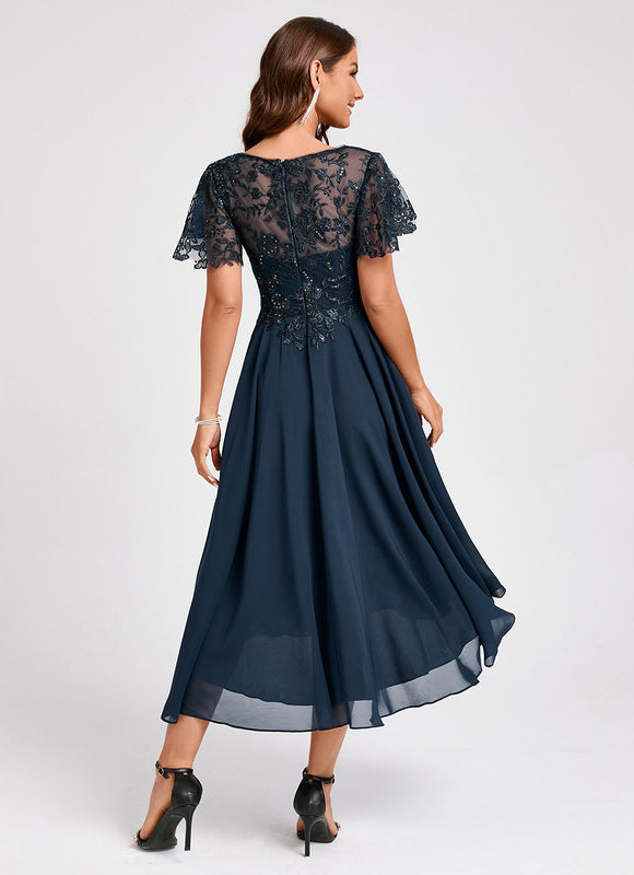 Robe Portefeuille Aérienne Chic - gallery 1