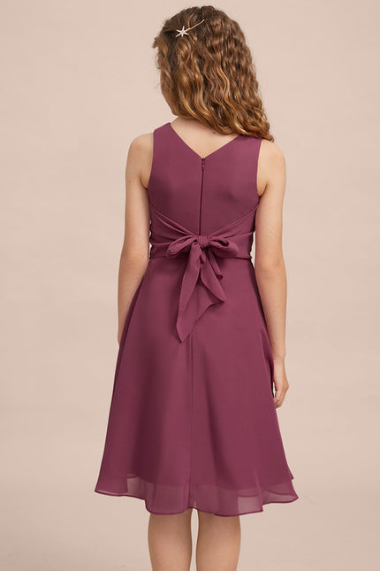 Robe Portefeuille Prune Fluide - gallery 4