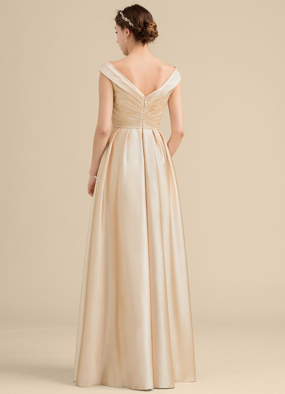 Robe Portefeuille Satin Éblouissante - gallery 2