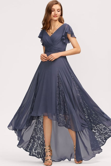 Robe Portefeuille Bordeau Évasée