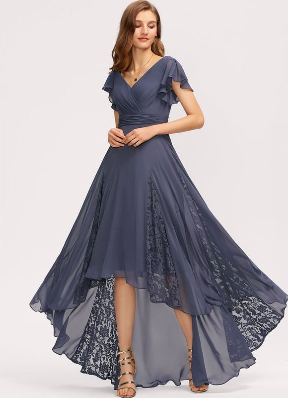 Robe Portefeuille Bordeau Évasée
