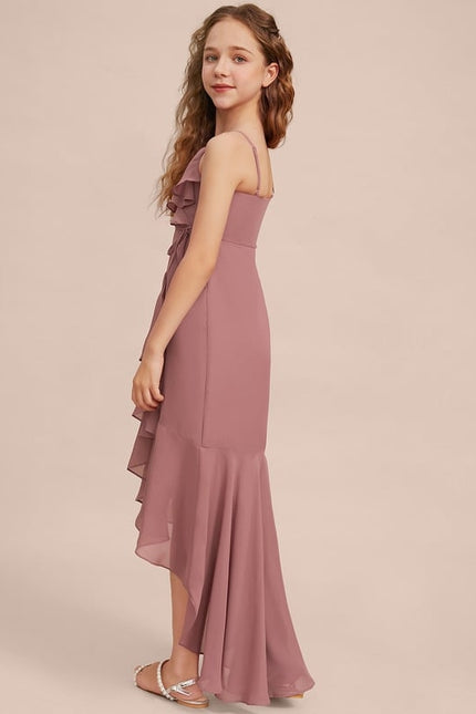 Robe Portefeuille Flottante Rosée - gallery 3