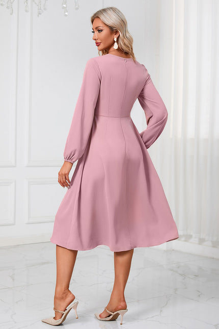 Robe Portefeuille Bordeaux - gallery 2