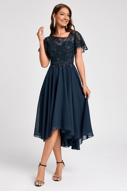 Robe Portefeuille Aérienne Chic - gallery 3