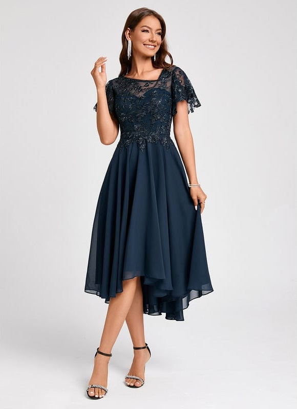 Robe Portefeuille Aérienne Chic - gallery 3