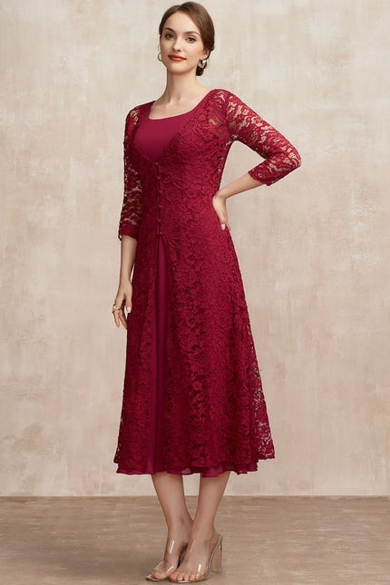 Robe Portefeuille Aile De Papillon - gallery 2