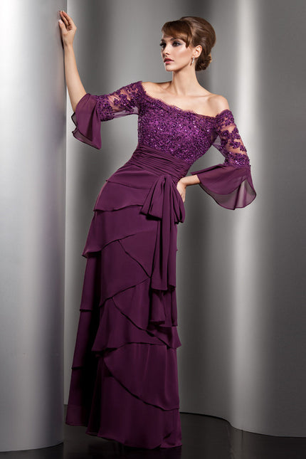 Robe Portefeuille Éclat Violet