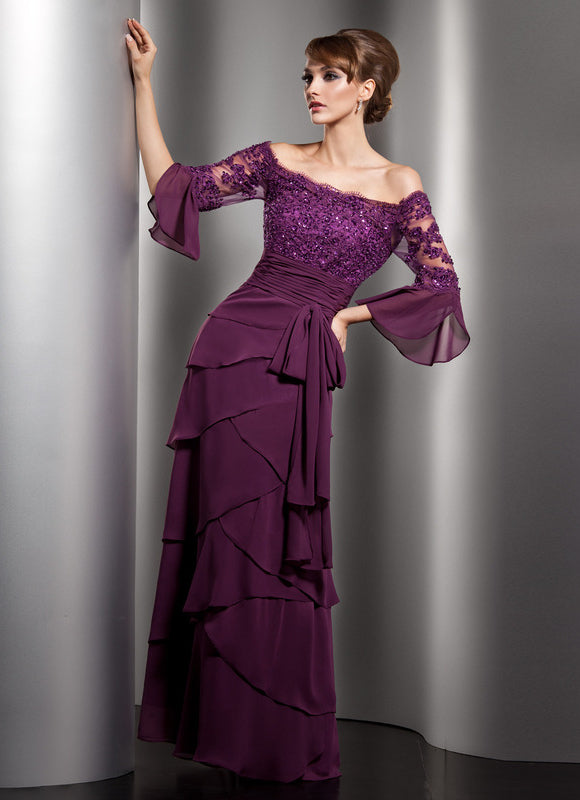 Robe Portefeuille Éclat Violet