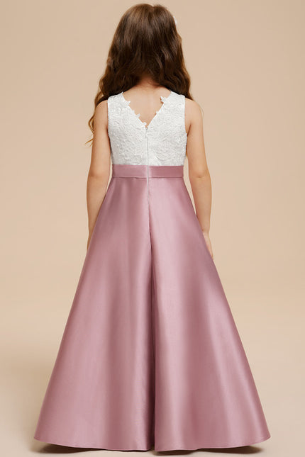 Robe Portefeuille Fille Satinée - gallery 5