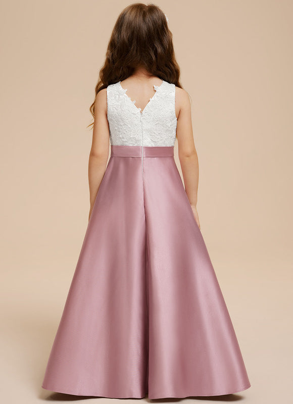 Robe Portefeuille Fille Satinée - gallery 5