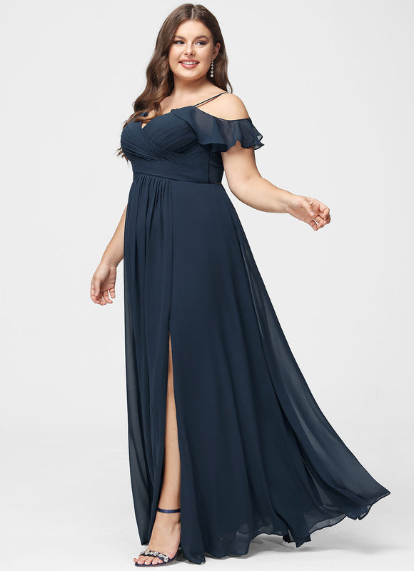 Robe Portefeuille Rose Drapée - gallery 7