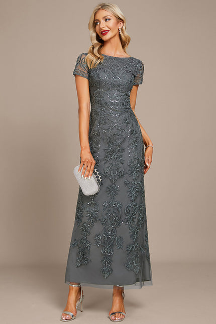Robe Portefeuille Éclat Argenté - gallery 1