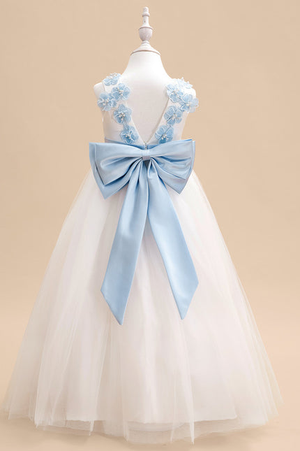 Robe Portefeuille Nuageuse Bleue
