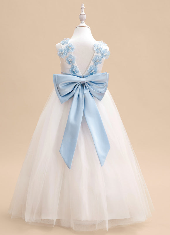 Robe Portefeuille Nuageuse Bleue