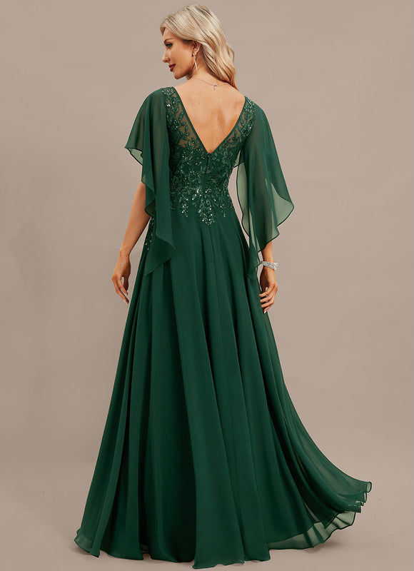 Robe Portefeuille Émeraude Aérienne - gallery 6