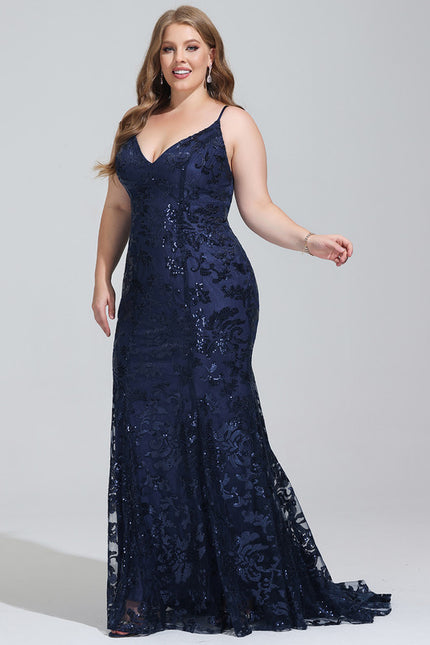 Robe Portefeuille Sirène Pailletée - gallery 5