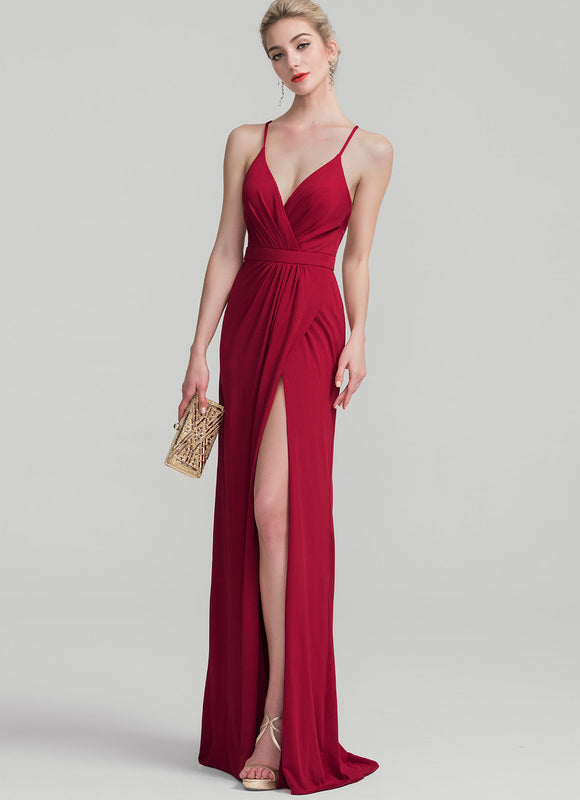 Robe Portefeuille Rouge Élancée - gallery 5