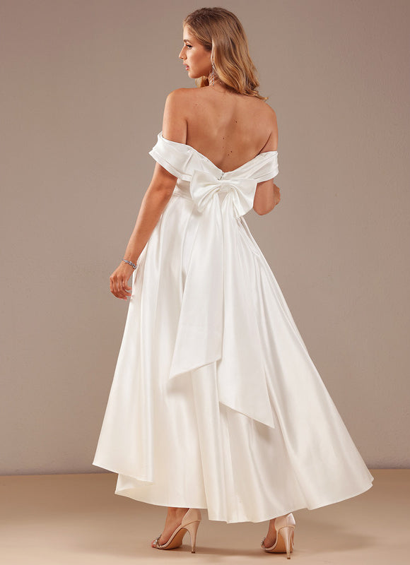 Robe Portefeuille Satinée Altière - gallery 3