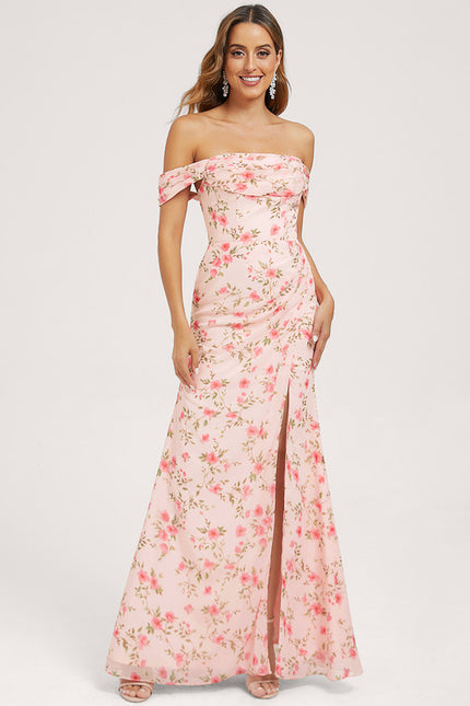 Robe Portefeuille Pétale Rosée