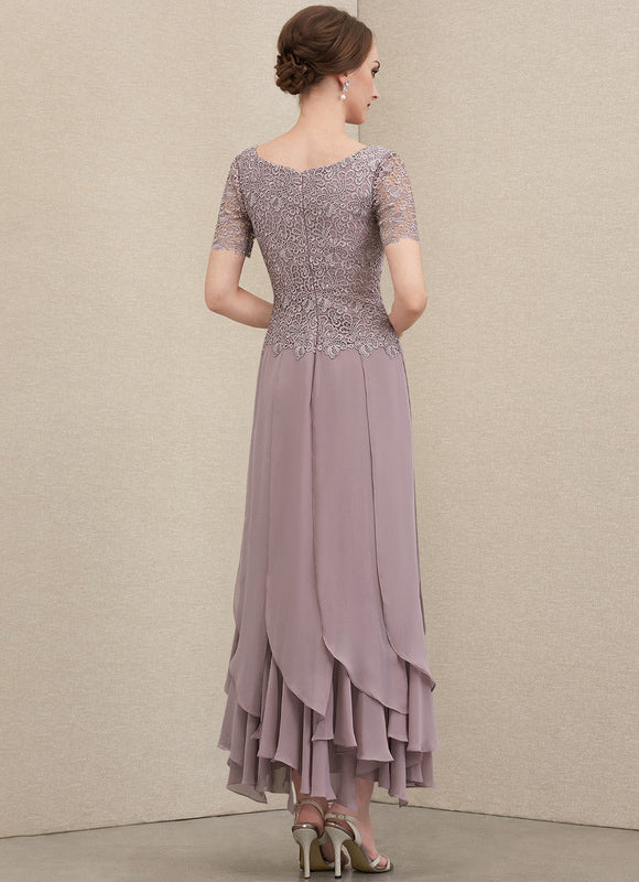 Robe Portefeuille Mousseline Chic - gallery 3