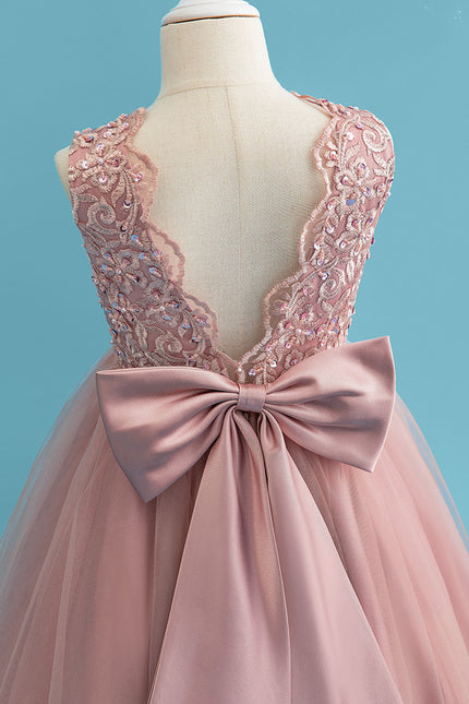 Robe Portefeuille Rose Enchantée - gallery 7