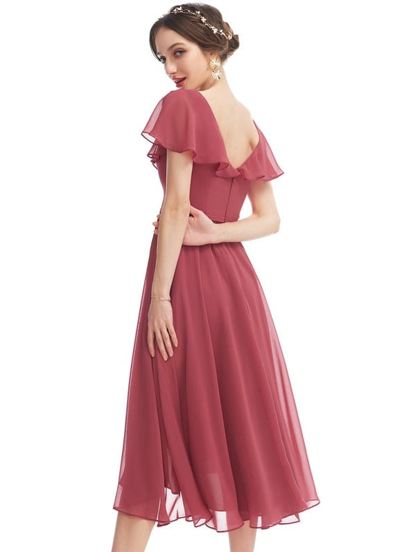 Robe Portefeuille Fluide Verte - gallery 2
